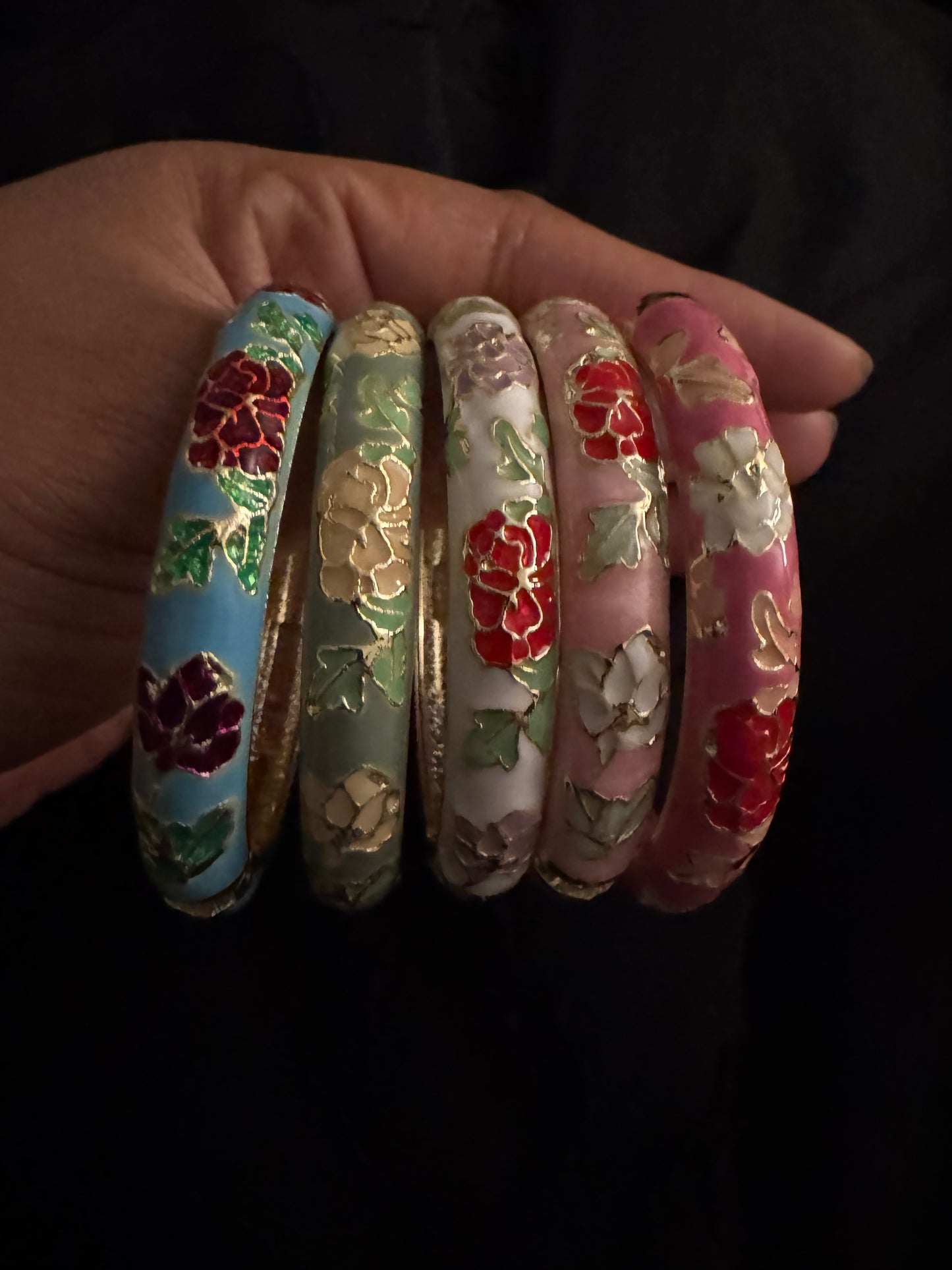 Flower bangles