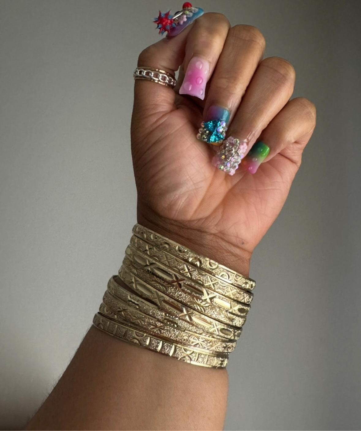 18k gold filled Bangles