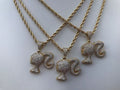 Barbie diamond necklace